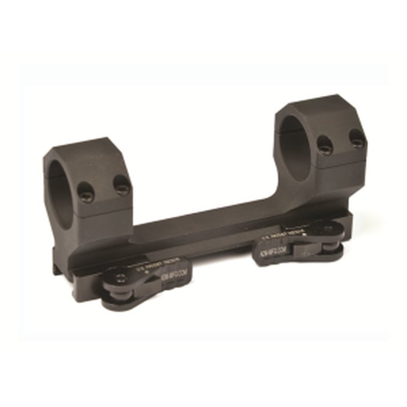 American Defense Delta Mount AR-15 QD 1-Piece Picatinny 34mm Rings Matte Black