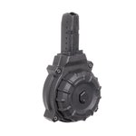 Promag 9mm Glock-Style Drum Magazine for AR-15 50-Round Black Polymer