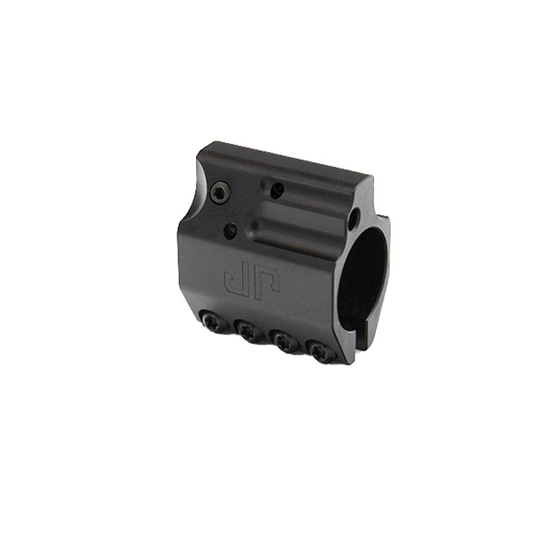 JP Enterprises 1-Piece Low-Profile Adjustable Gas Block w/Locking Adjustment 0.75\", Black