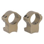 Browning 2-Piece Scope Mounts Integral 1-Inch Rings Browning X-Bolt Burnt Bronze Cerakote High