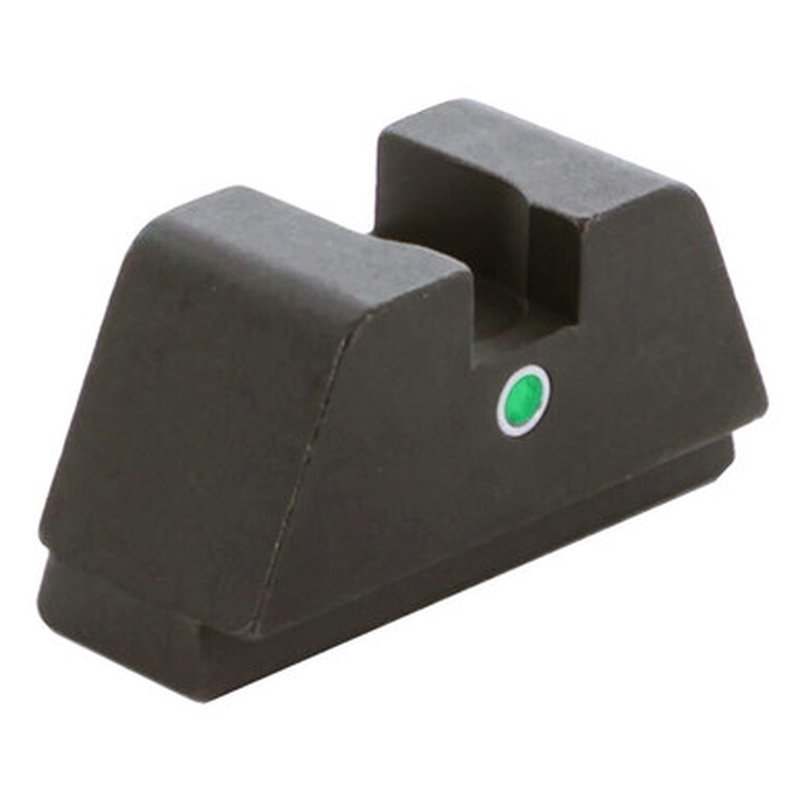 AmeriGlo i-Dot Green Tritium Rear Sight Single Dot No Outline for Glock