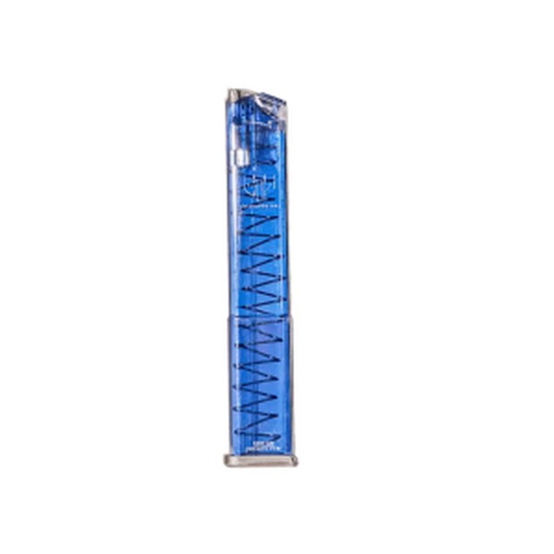 ETS Group GLK-18G2BLU Glock 9mm 32-Round Extended Magazine (Gen 2 Floor Plate) Blue