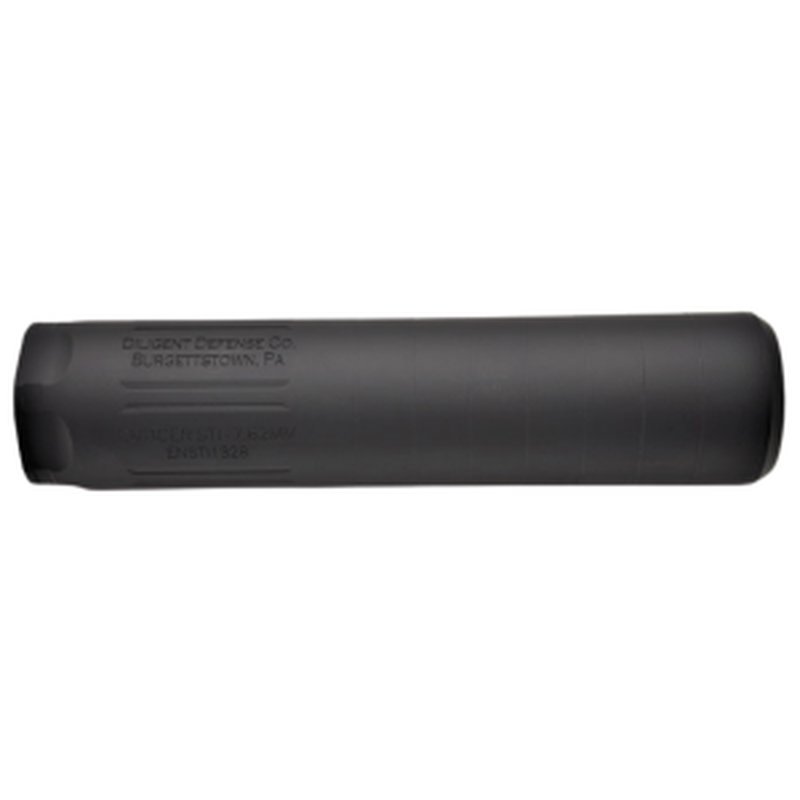 Diligent Defense Co Enticer S-Ti, 7.62mm, Graphite Black Cerakote, Suppressor