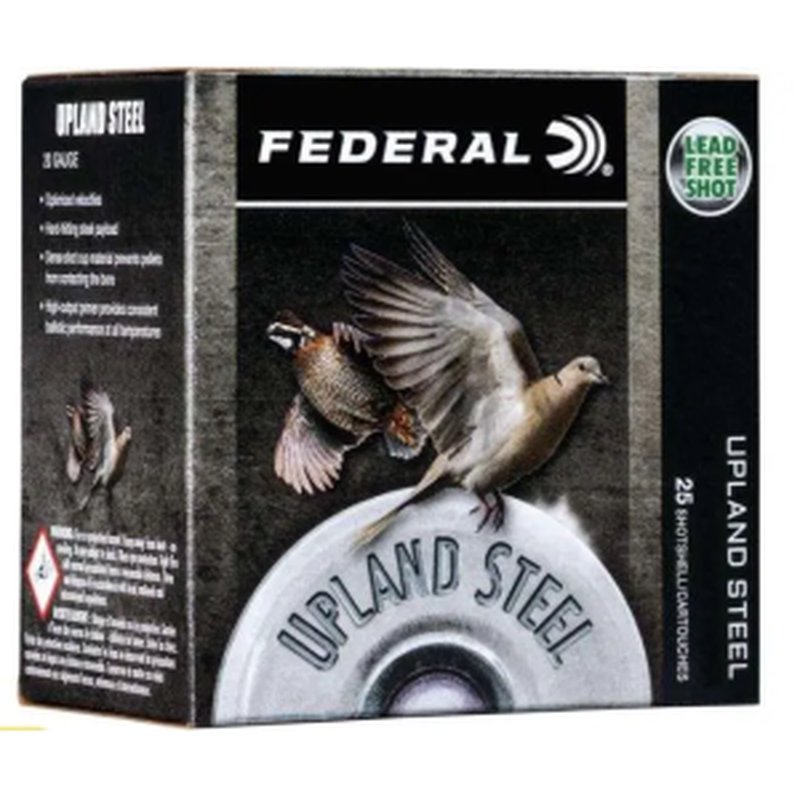 Federal USH286 Upland Steel 28 Gauge 2.75in 6 Shot Steel Shotshells