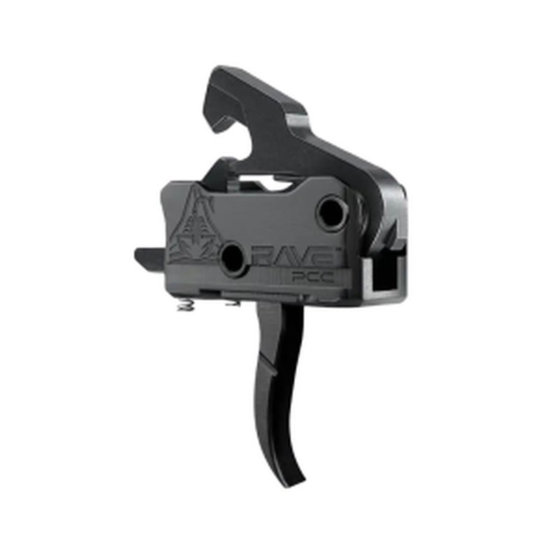 Rise Armament Rave PCC Single Stage Rifle Trigger 3.5 lb Curved Black