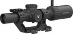 Vector Optics VictOptics S10 1-10x24 30mm Tube LPVO Rifle Scope w/ 1-Piece Extreme High Picatinny AR Mount Kit, Second Focal Palne