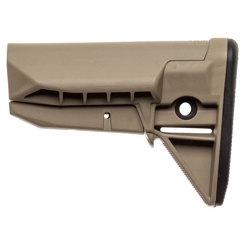 Bravo Company BCMGUNFIGHTER Mod 0 SOPMOD Stock Flat Dark Earth Mil-Spec BCM-GFS-MOD0-SPMD-FDE