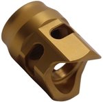 True Precision Cobra Compensator 9mm 1/2x28 Gold TiN