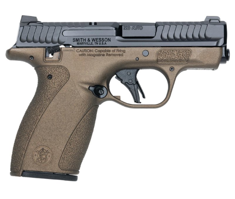 Smith & Wesson Bodyguard 2.0 .380 Auto 2.75in Armornite Barrel Midnight Bronze Cerakote