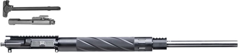 DoubleStar Complete Upper Receiver, .224 Valkyrie, 24 inch Barrel, Bull Profile, Diamond National Free Float Handguard, Black, ARBU110C