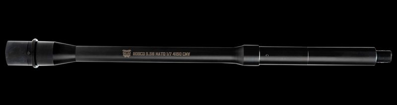 Rosco Manufacturing Bloodline 14.5 Inch 5.56 NATO Government Profile Mid-Length Barrel Nitride