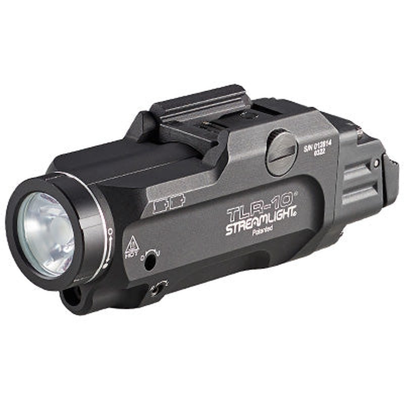 Streamlight TLR-10 Flex Weapon Light LED/Red Laser Black 1,000 Lumens