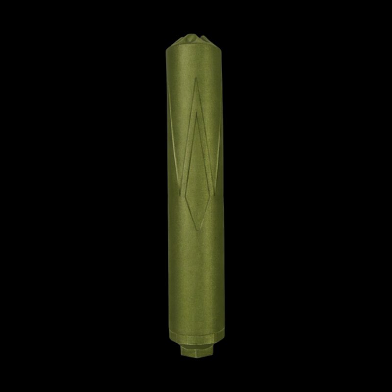 Whisperstrike Match 556 Od Green Suppressor 5.56 NATO HUB Compatible Titanium 8.5in