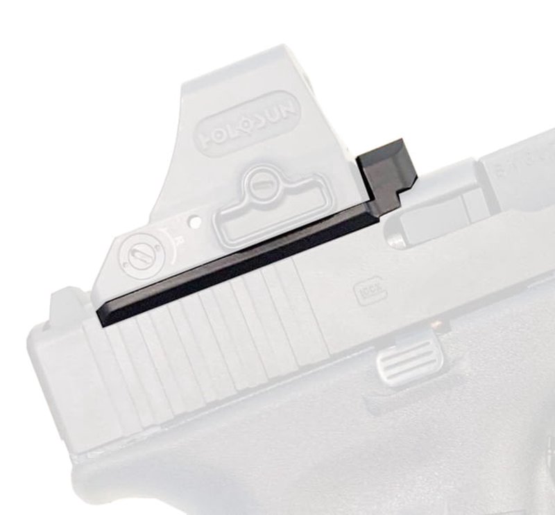 Calculated Kinetics Glock MOS Dogtag optic plate for Holosun 509T/ RMR