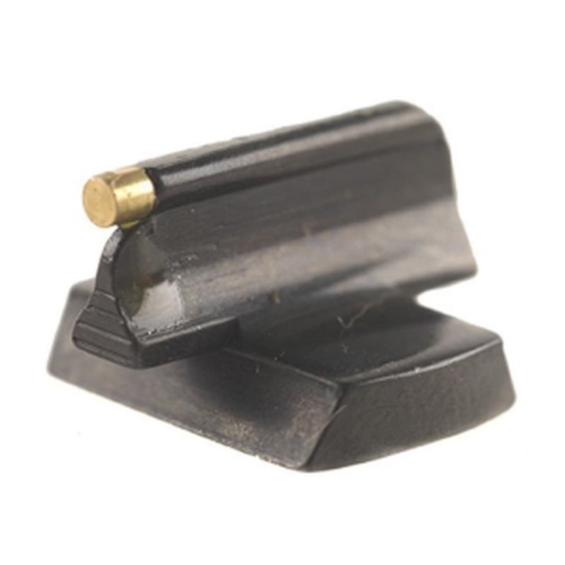 Williams Front Sight .343" Height .531" Width Steel Blue 1/16" Gold Bead Steel Black
