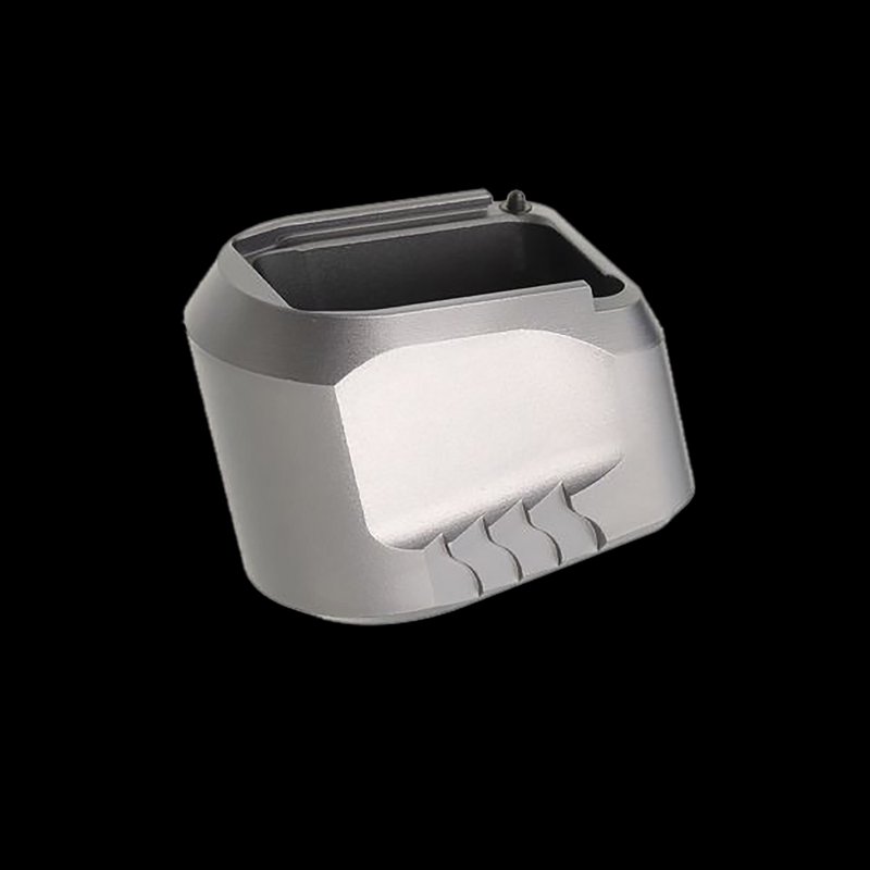 TYRANT CNC M&P 9/40 Full-Size Magazine Extension Grey Aluminum