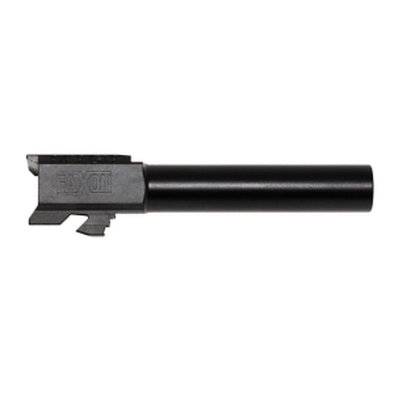 Faxon Duty Series Glock G19 9mm 4.02in Barrel Gen 2-5 QPQ Nitride Black