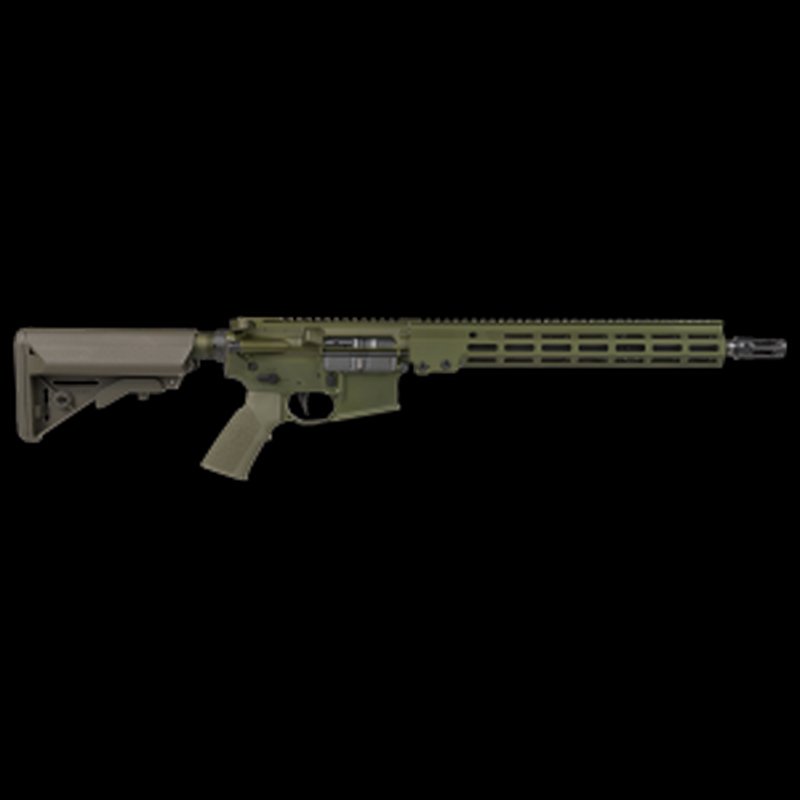Geissele Super Duty 14.5" 5.56 NATO Pinned Warcomp OD Green Rifle
