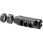 Ultradyne Mercury Compensator Muzzle Brake with Timing Nut 6.5mm 5/8"-24 Thread Stainless Steel Nitride