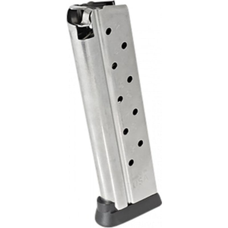 Ruger SR1911 Competition Magazine 90666 9mm Luger 10-Round Stainless Steel