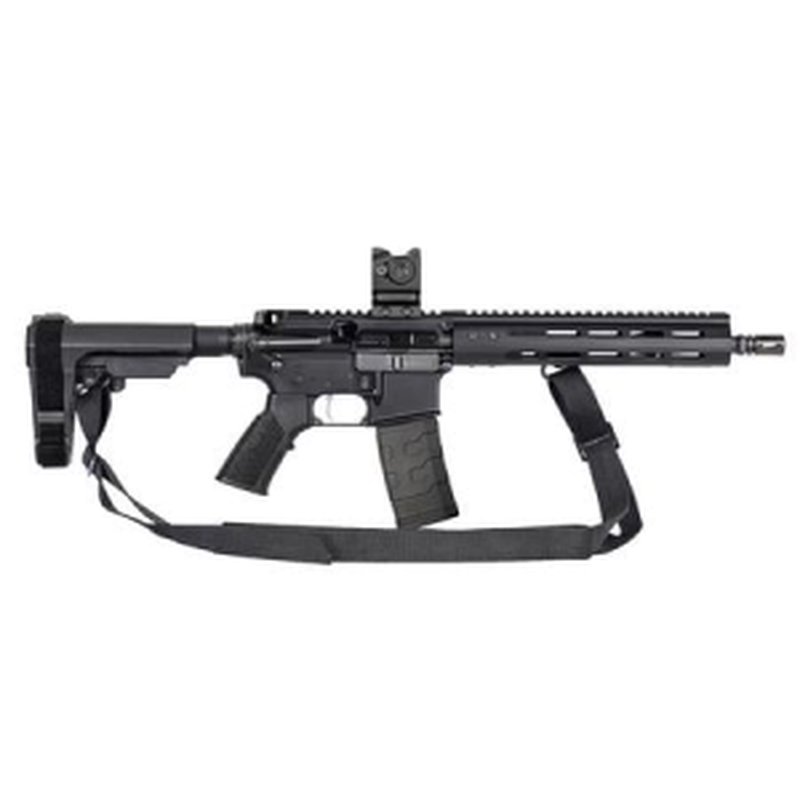 Alg Defense El Corto 5.56mm Semi-Automatic AR-15 Pistol with Warner and Swasey 3 MOA Red Dot Sight