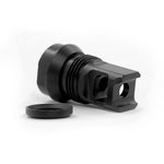 2bo-S Short Muzzle Brake - 2bo-S Single Port Muzzle Brake 223 Caliber 1/2x28 Thread