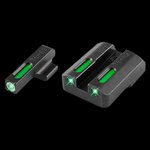 TruGlo TFX HK-P30 Tritium Fiber-Optic Front & Rear Sight Set