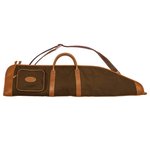 Blaser Twill/Leather Gun Cover Type C 165118 for Long Rifles with Scope