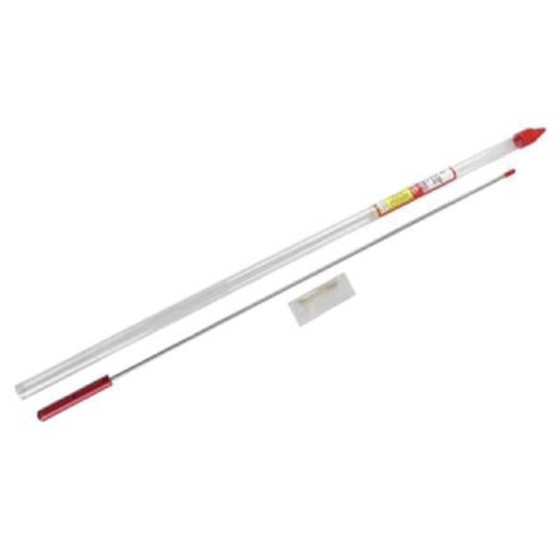 Pro-Shot 1PS-26-22/26 22/26 Cal Short Rifle Micro-Polished Stainless Cleaning Rod 26in #8-32