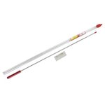 Pro-Shot 1PS-26-22/26 22/26 Cal Short Rifle Micro-Polished Stainless Cleaning Rod 26in #8-32