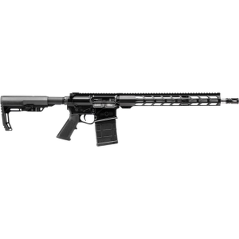 Patriot Ordnance Factory 02359 LMR Base CA Compliant 10+1 16.50" 416 Stainless Steel 7075-T6 Aluminum Receiver A2 Style Grip