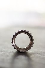 V Seven Titanium GI Barrel Nut Raw GI