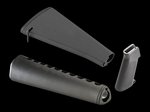 LUTH-AR FK-A1R A1 Retro AR-15 Furniture Kit Glass-Filled Nylon Black