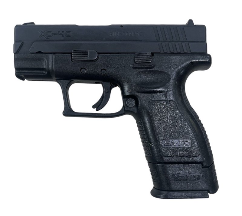 Springfield Armory XD-40 Handgun .40 S&W 3-Inch Barrel Black