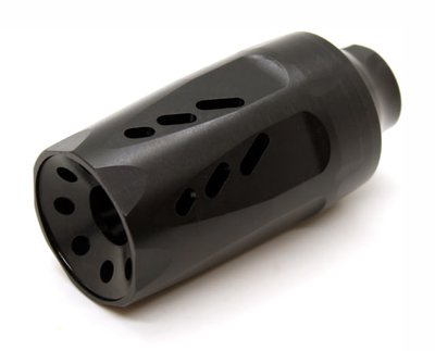 OPMOD Mega Hybrid-K Linear Compensator 9/16x24 Black .46 Caliber and Under