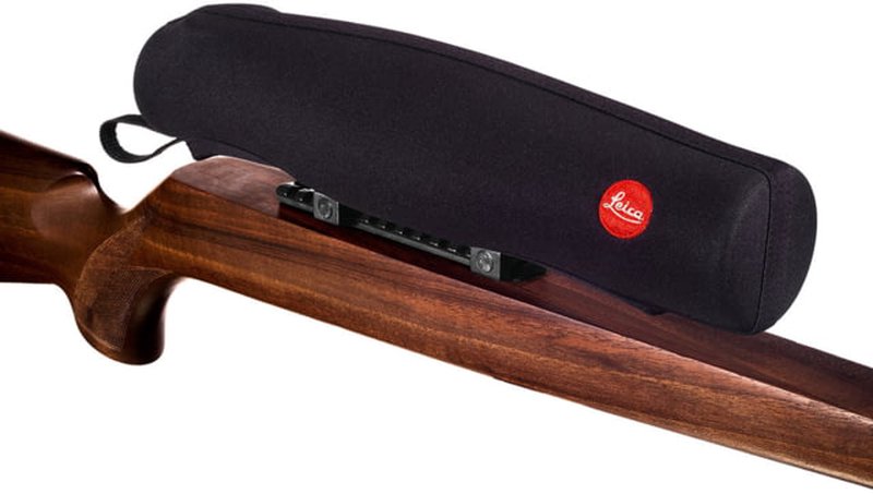 Leica Neopren Rifle Scopes Cover Pitch Black Medium