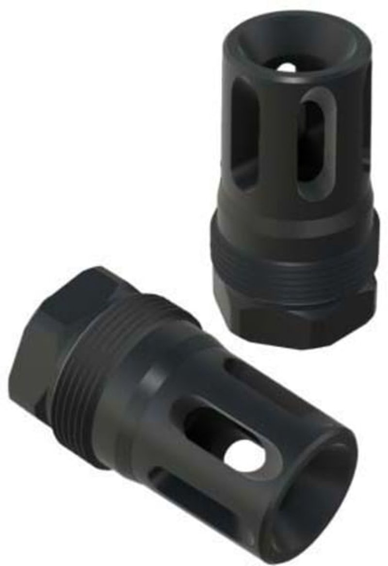 Comstock Armory Compact Flash Hider 9mm Luger 5/8x24 Black Nitride