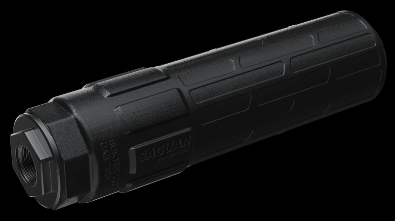 Jaguar Silencers Shorty rifle suppressor - Black CAS889TH-SB