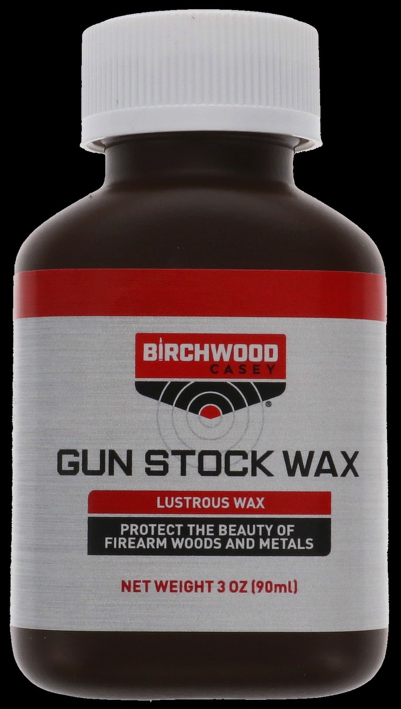 Birchwood Casey Gun Stock Wax 3 oz Lustrous Protective Film