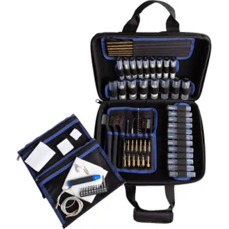 Gunmaster Universal Soft Side Gun Cleaning Kit 80-Piece (80 pcs) UPC 761903362656