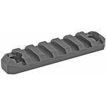 GrovTec GTSW237 M-LOK 7-Slot Picatinny Rail, Black Anodized