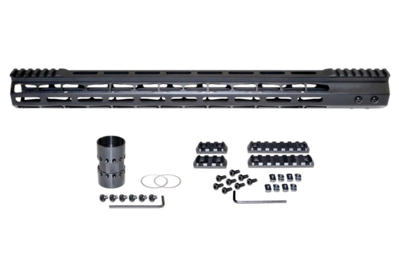 Presma AR-15 Super Light M-LOK Series Free Float Handguards w/ Partial Top Rail