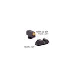AmeriGlo GL205 i-Dot Night Sights for Glock 42/43 (Steel) Green/Orange Outline