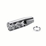 JP Enterprises Competition Series 3-Port Compensator .22 Cal / 9mm Bore, 1/2"-36 Thread, 0.750" OD