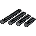 MAGPUL MOE Polymer Rail 5 Slots Black
