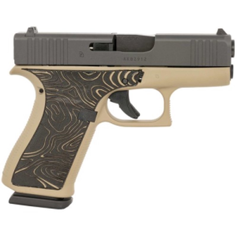 Glock G43X 9mm 3.4" 10rd Tan