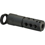 Smith Enterprise Good Iron Direct Connect AR-10, LR-308 Muzzle Brake 5/8"-24 Thread with Jam Nut Matte