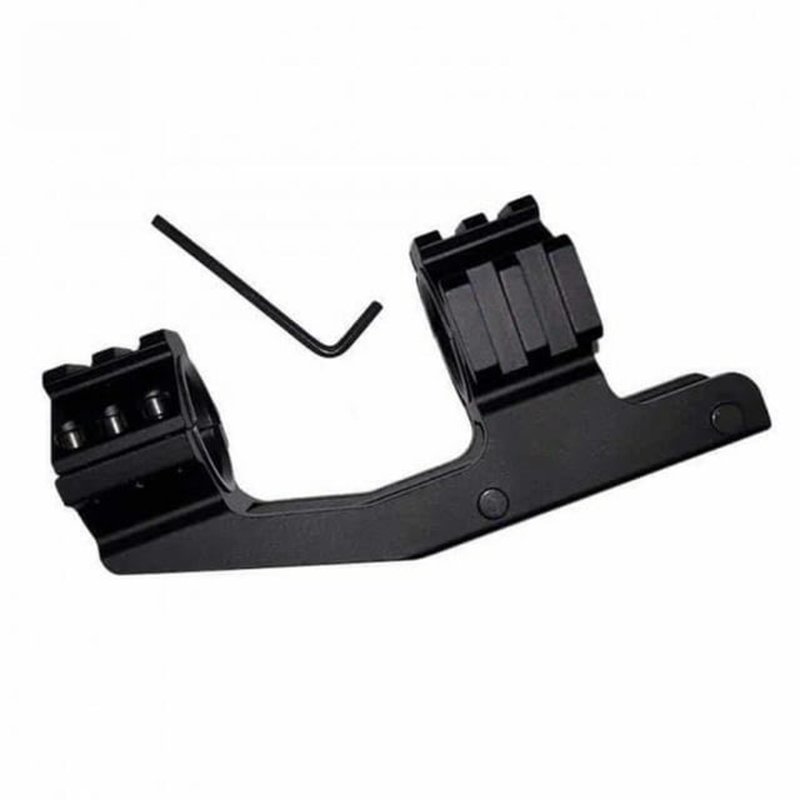 JE Machine Tech Mount Integrated Scope Rings 30mm Picatinny Weaver Rail