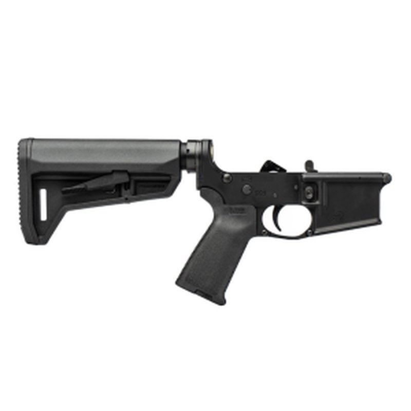 Aero Precision AR15 Complete Lower Receiver w/ MOE Grip & SL-K Carbine Stock - Anodized Black