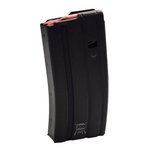 D&H AR-15 300 AAC Blackout 20 Round Magazine, Black w/ Red Follower - 300BLK-AL-20-BT-RD